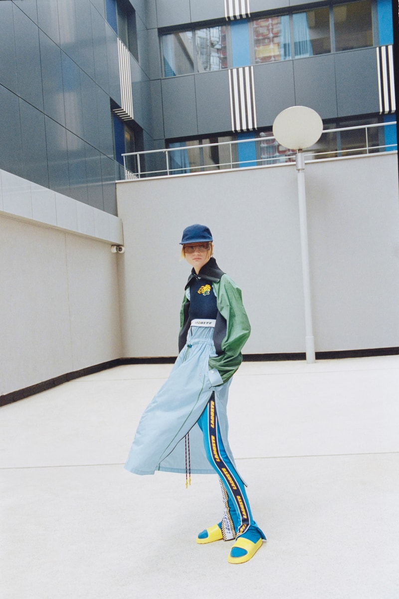 Lacoste Fall/Winter 2021 Collection Interview Louise Trotter Designer Heritage Print Crocodile Logo Iconography