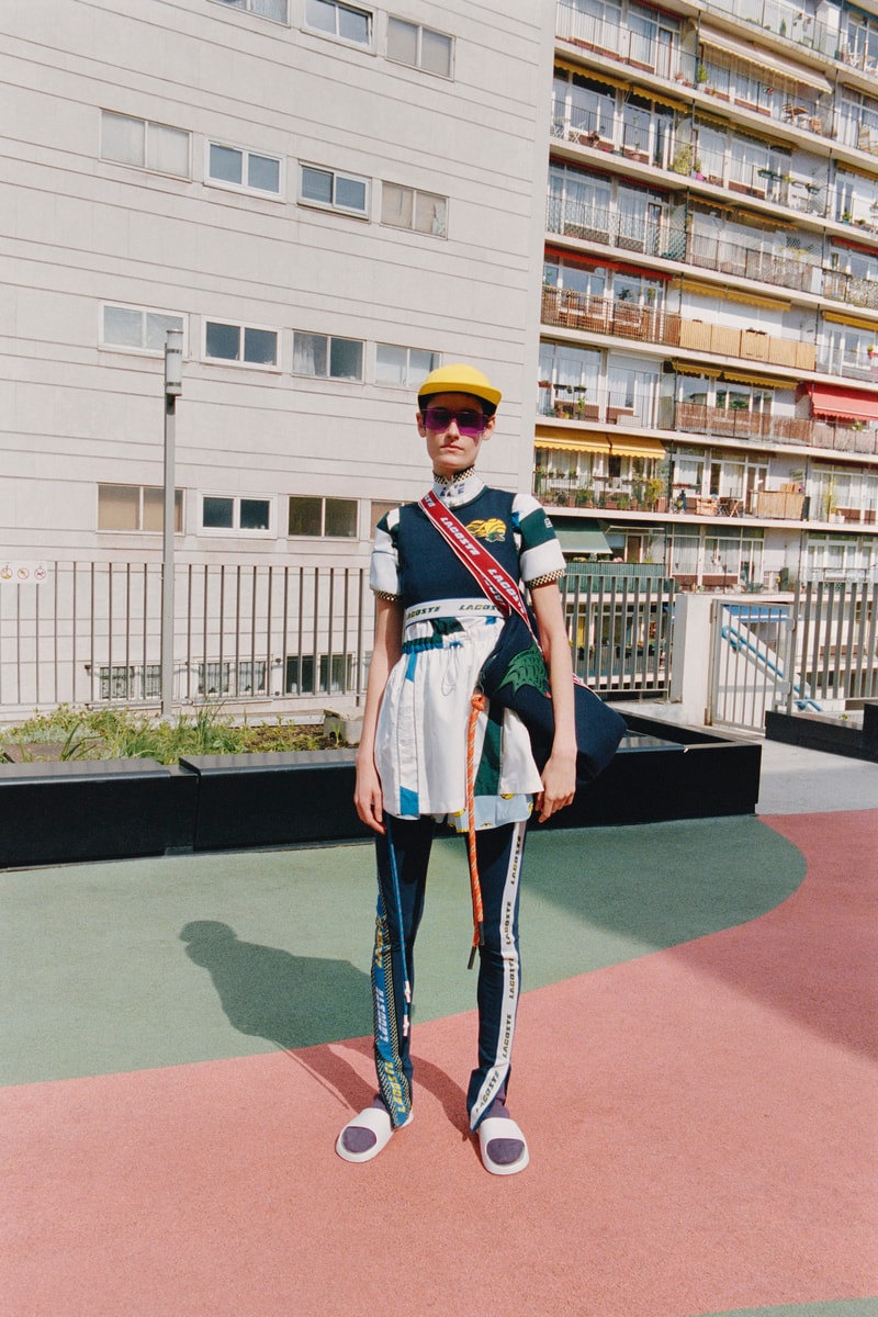 Lacoste Fall/Winter 2021 Collection Interview Louise Trotter Designer Heritage Print Crocodile Logo Iconography