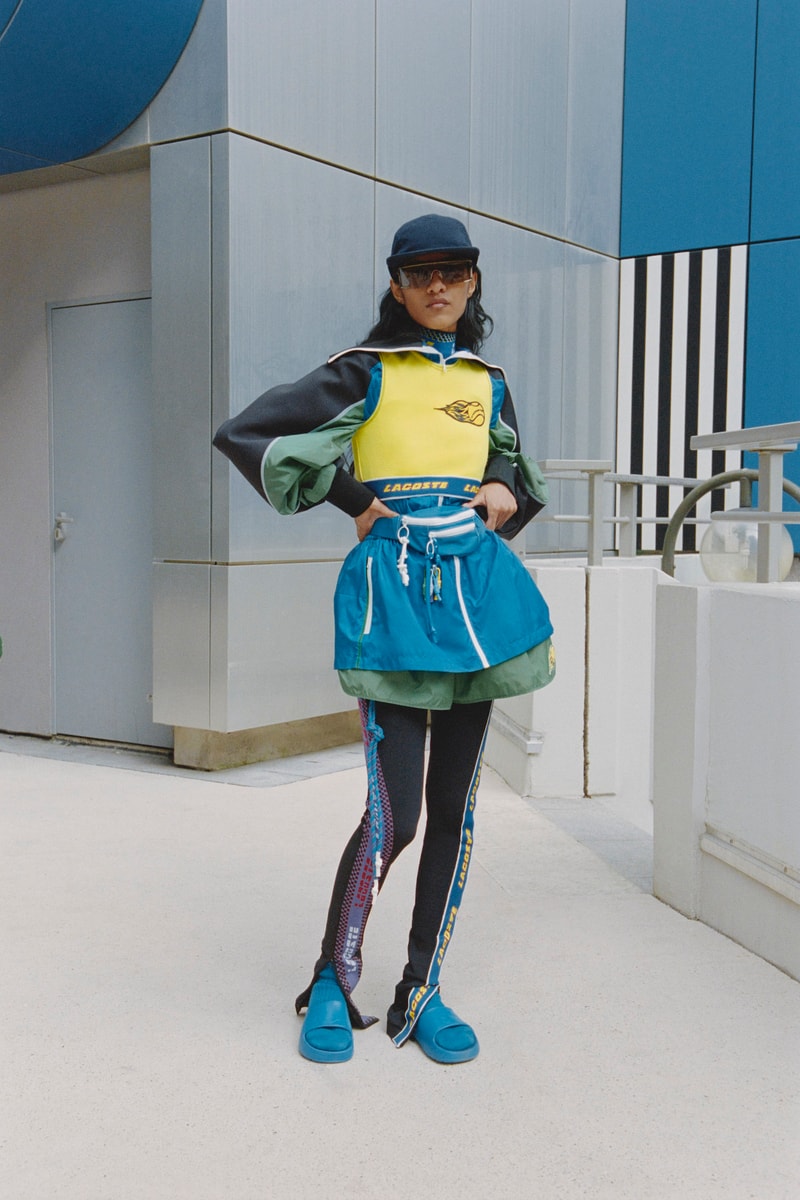 Lacoste Fall/Winter 2021 Collection Interview Louise Trotter Designer Heritage Print Crocodile Logo Iconography