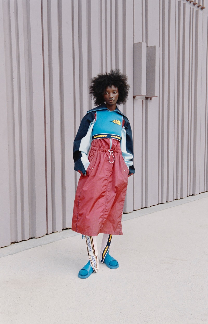 Lacoste Fall/Winter 2021 Collection Interview Louise Trotter Designer Heritage Print Crocodile Logo Iconography