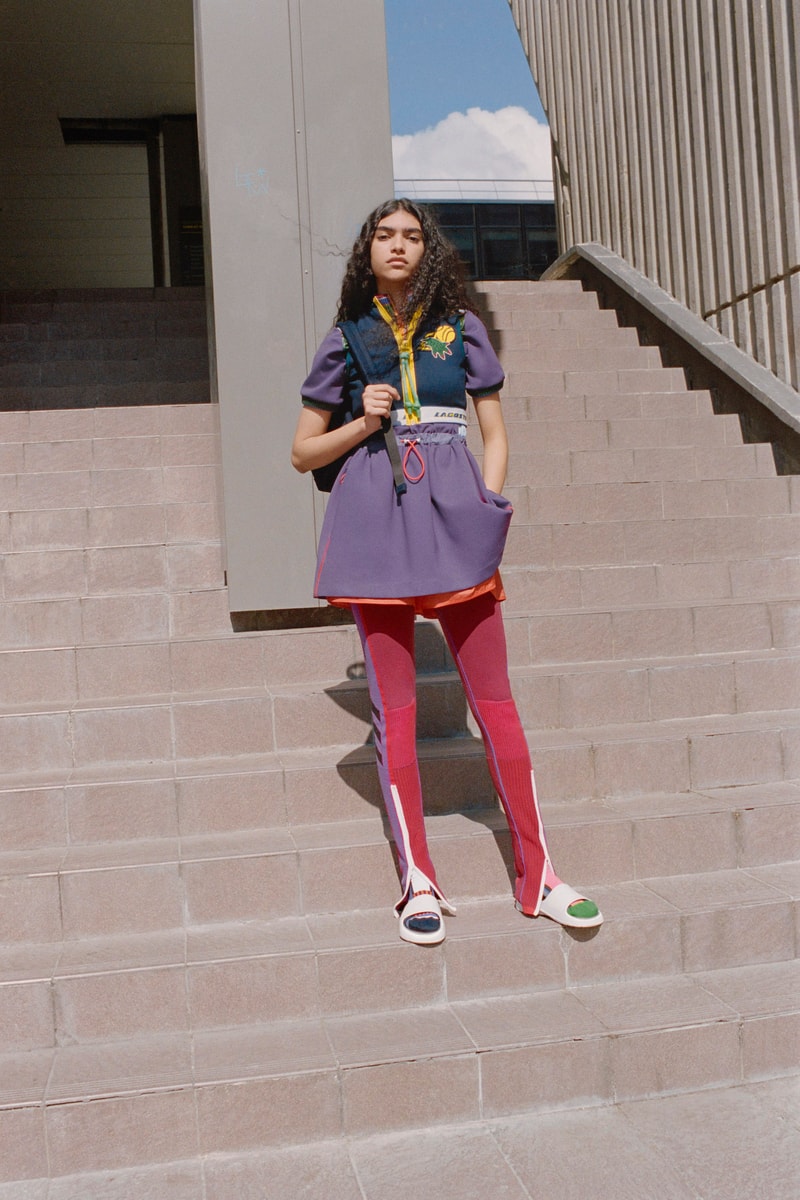Lacoste Fall/Winter 2021 Collection Interview Louise Trotter Designer Heritage Print Crocodile Logo Iconography