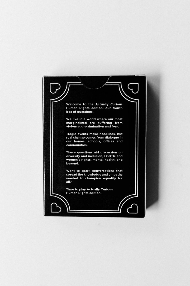 Actually Curious Card Game Human Rights Edition Michael Tennant