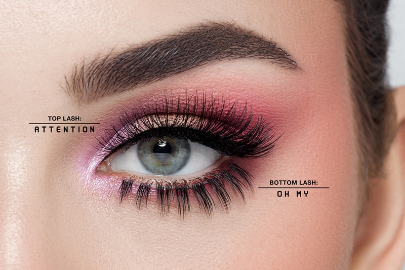 anastasia beverly hills abh norvina false lashes falsies top bottom vegan