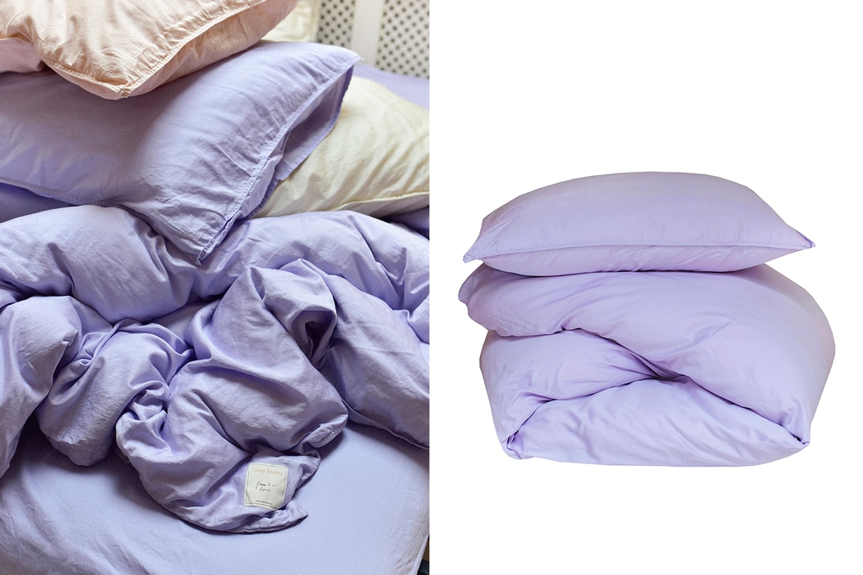 Parachute Bedding Sets Duvet Covers Percale Venice Clay Mauve Modern Home Bedroom Homeware Decor Design 