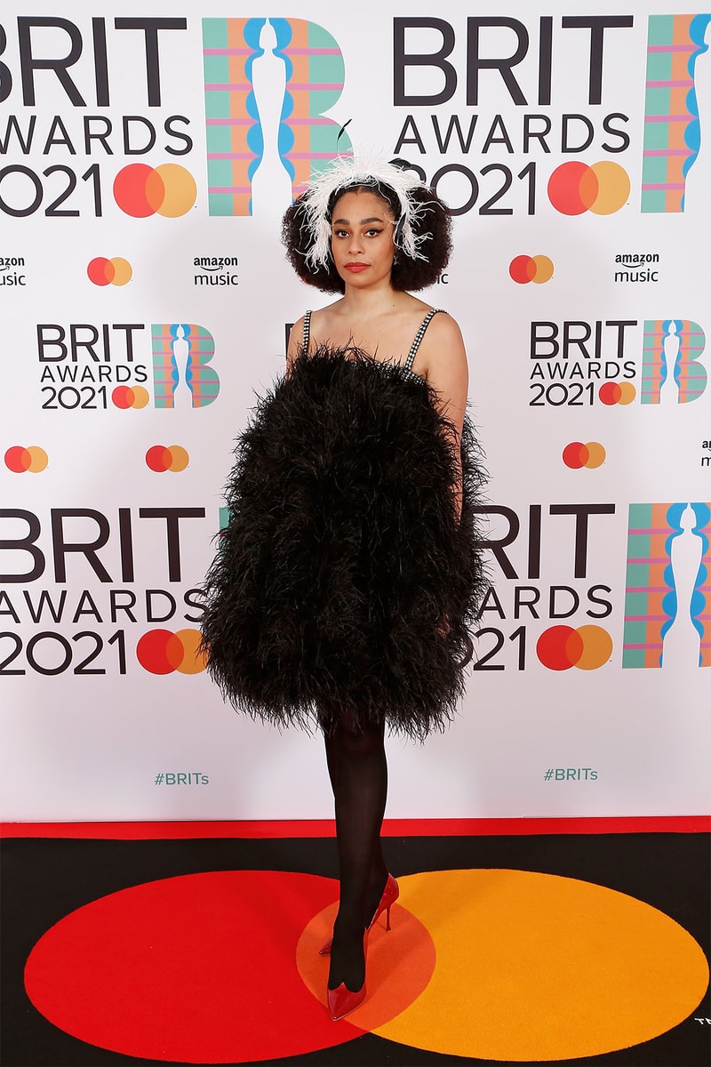 brit awards 2021 red carpet best dressed celebrities celeste ashley williams roger vivier