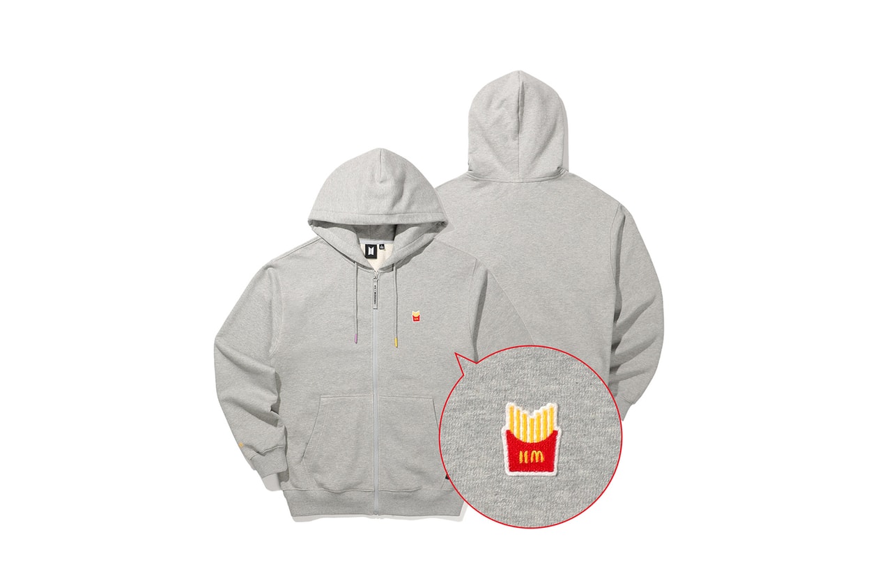 BTS x McDonald's Meal Collaboration Merchandise