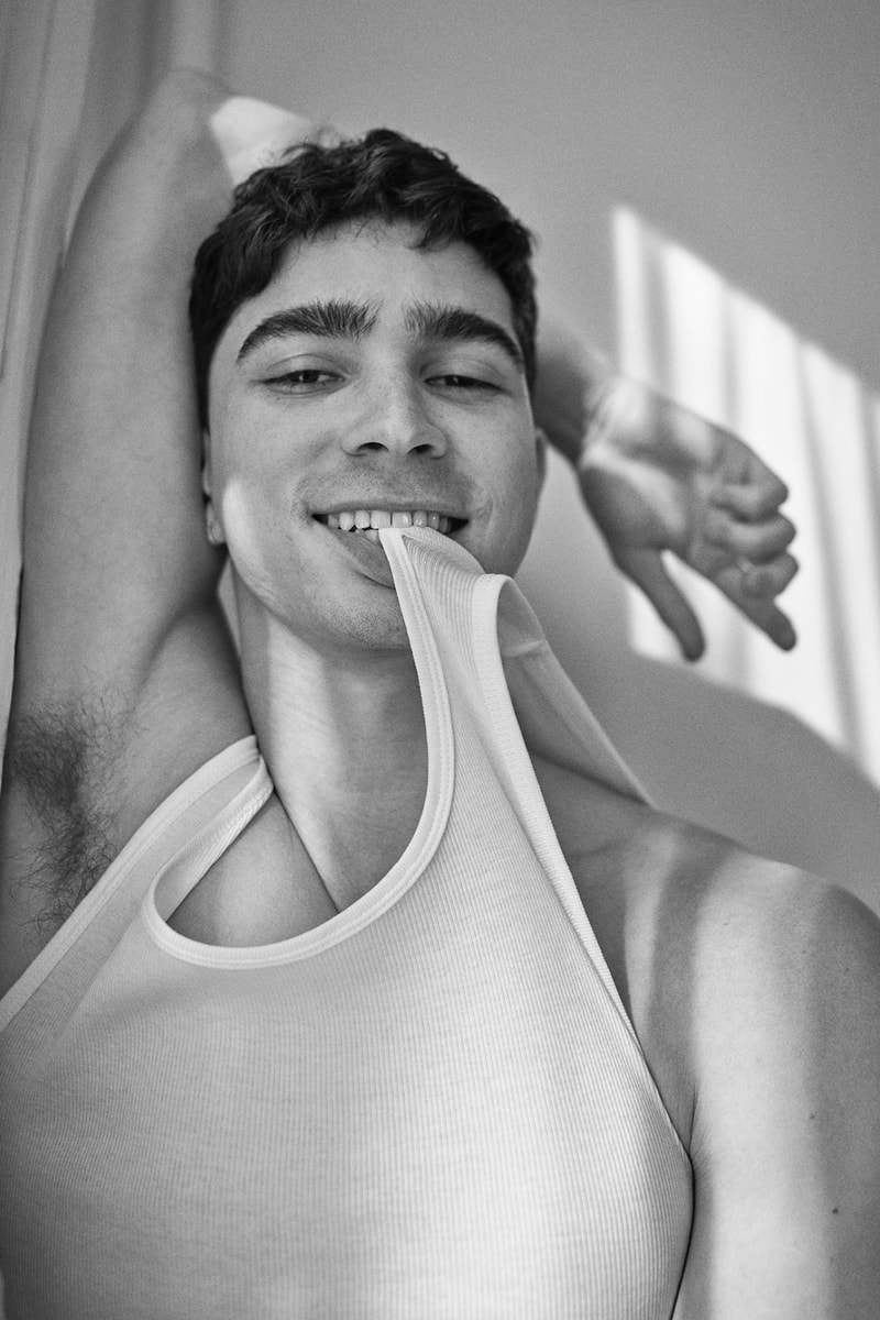 Isaac Cole Powell calvin klein lgbtqia pride month campaign proudinmycalvins