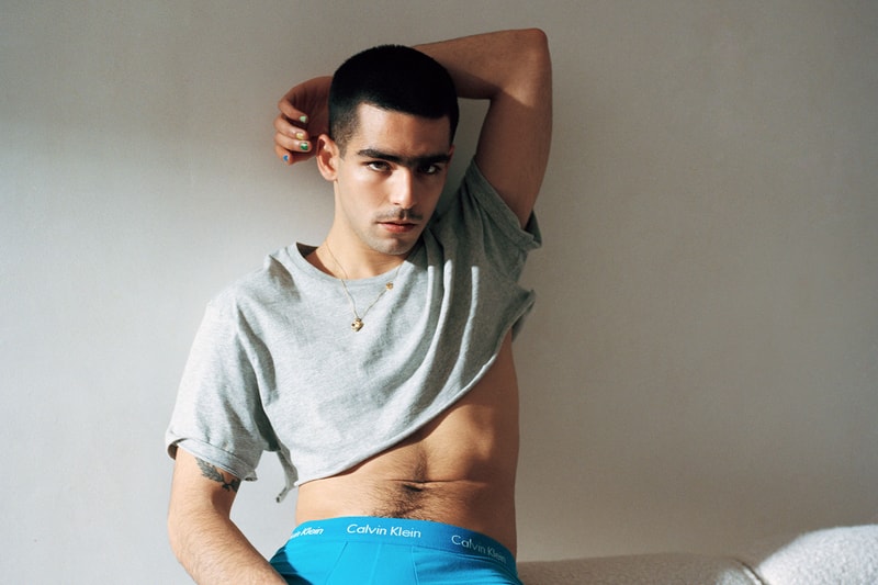 Omar Ayuso calvin klein lgbtqia pride month campaign proudinmycalvins t-shirt
