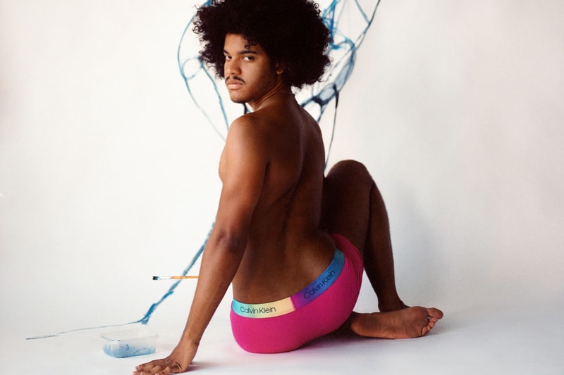 Samuel de Saboia calvin klein lgbtqia pride month campaign proudinmycalvins boxers underwear