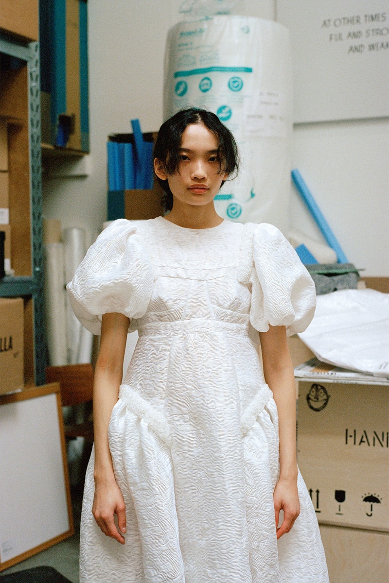 Cecilie Bahnsen "Encore 06" Collection Upcycled Sustainable Dress