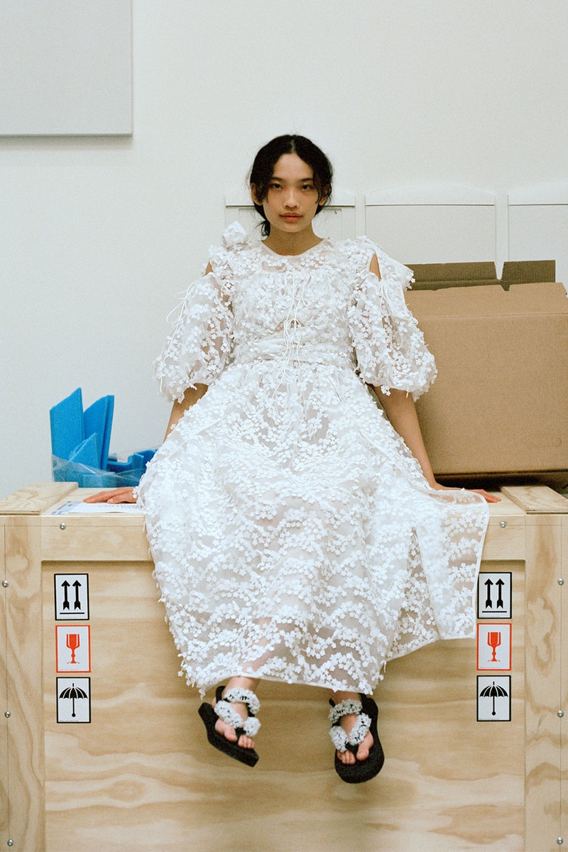 Cecilie Bahnsen "Encore 06" Collection Upcycled Sustainable Dress