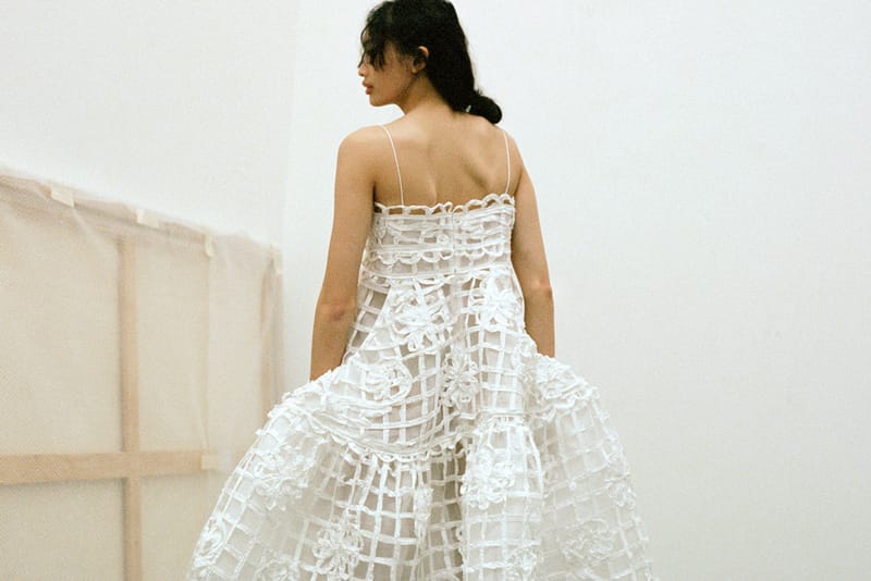 Cecilie Bahnsen Transforms Surplus Fabric Into Delightfully Ethereal Dresses