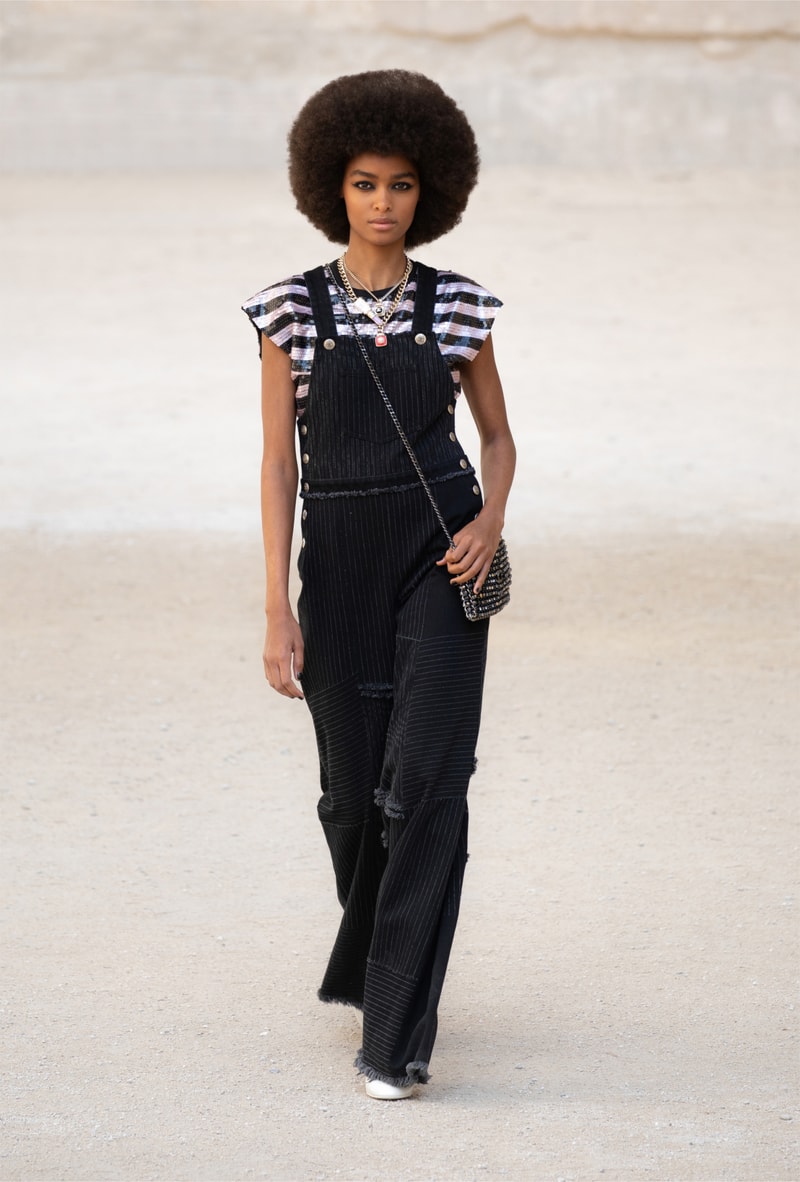 chanel cruise resort collection runway virginie viard provence punk rock jean cocteau tweed suits dresses 