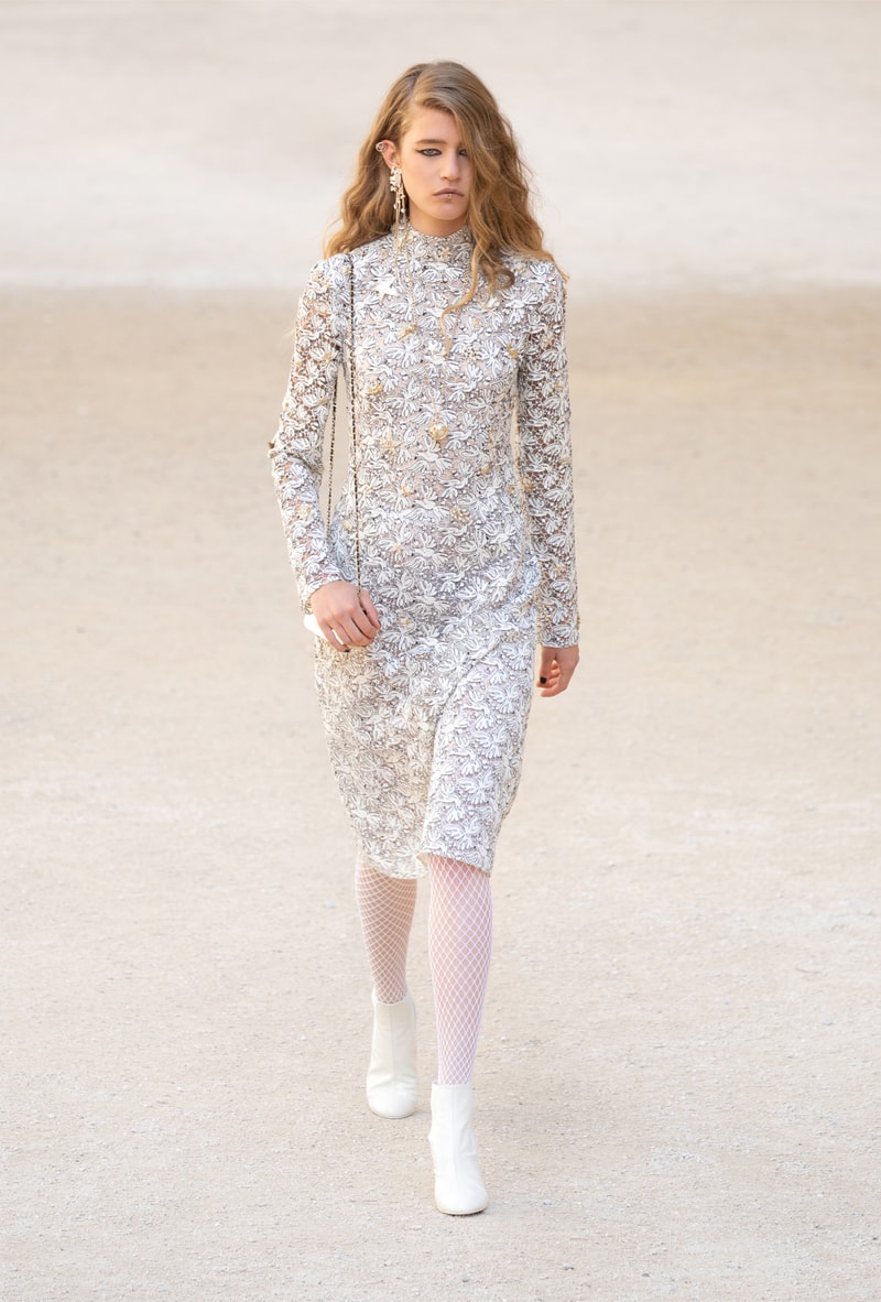 chanel cruise resort collection runway virginie viard provence punk rock jean cocteau tweed suits dresses 