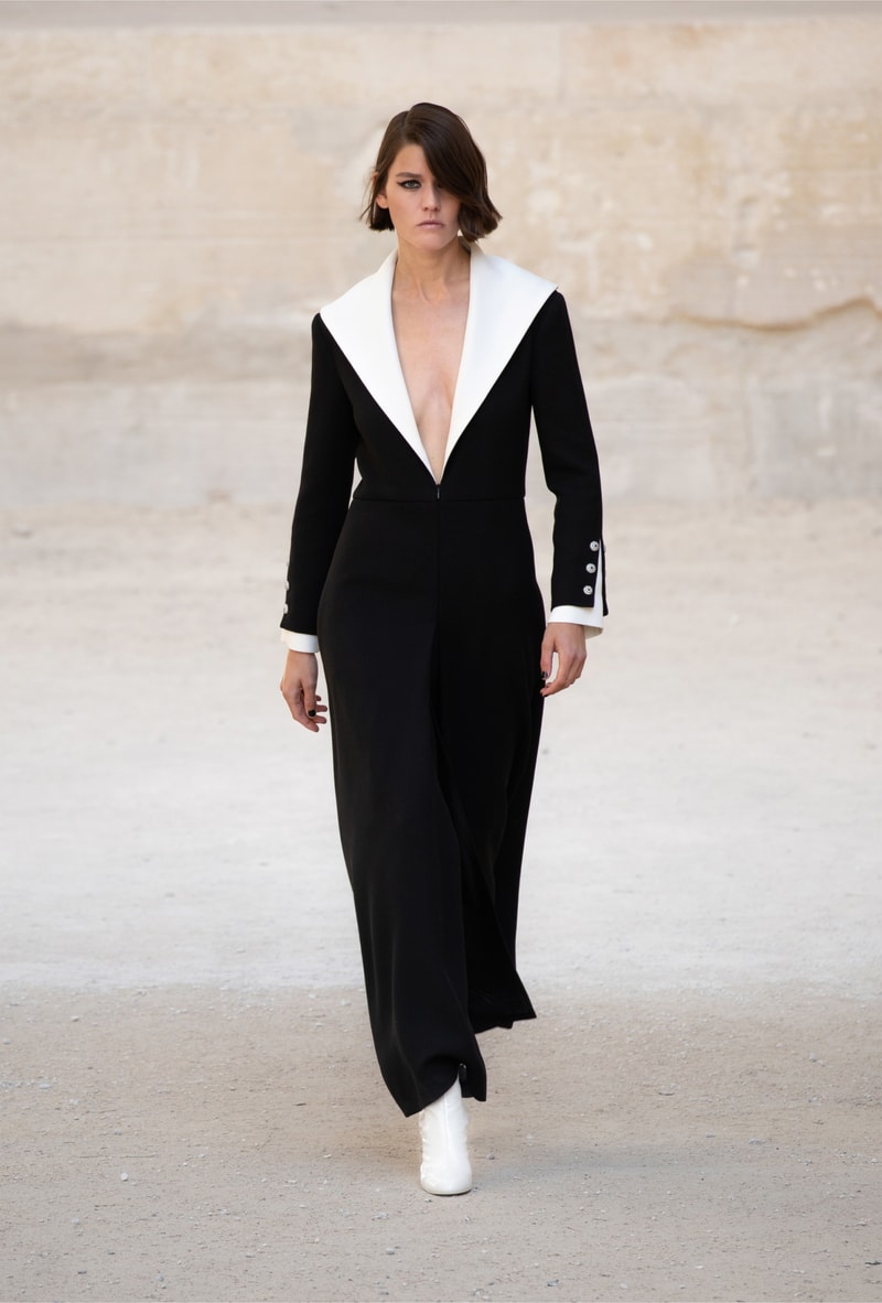 chanel cruise resort collection runway virginie viard provence punk rock jean cocteau tweed suits dresses 