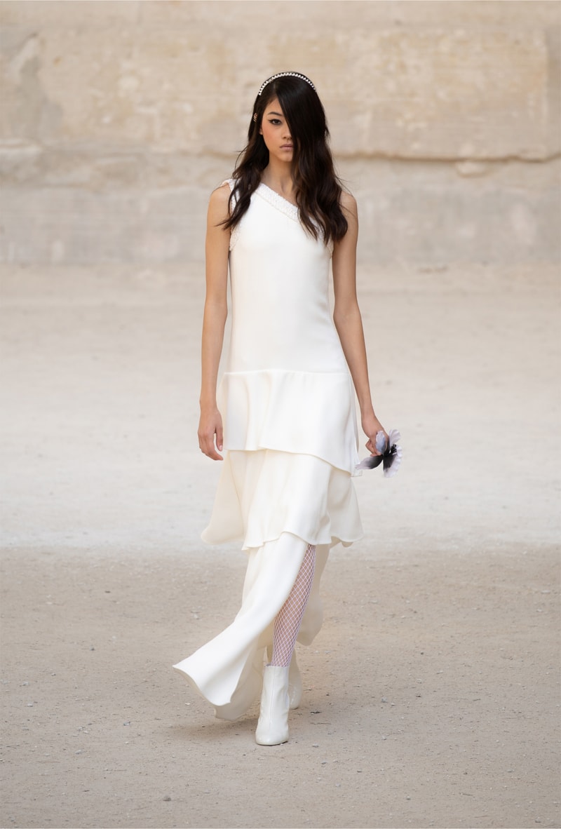 chanel cruise resort collection runway virginie viard provence punk rock jean cocteau tweed suits dresses 