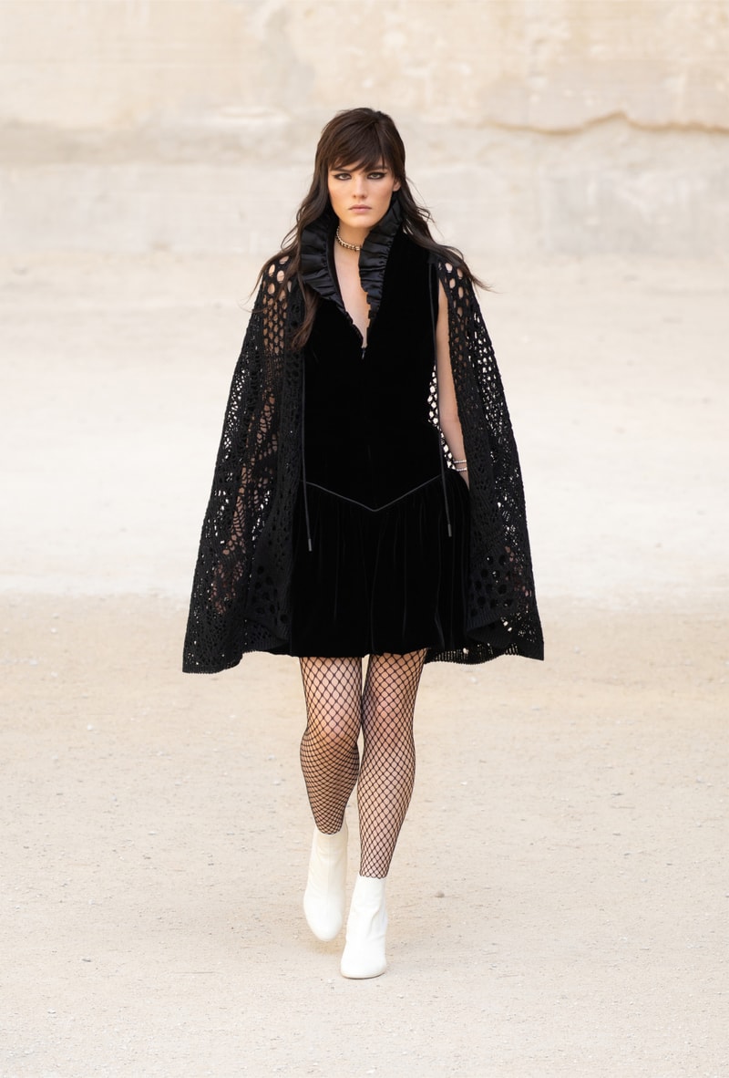 chanel cruise resort collection runway virginie viard provence punk rock jean cocteau tweed suits dresses 