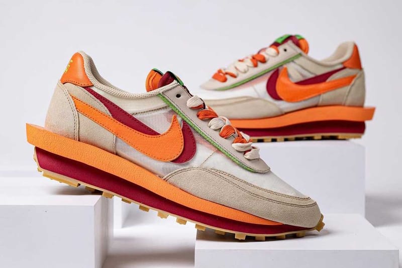 Take a First Look at the Fiery CLOT x sacai x Nike LDWaffle