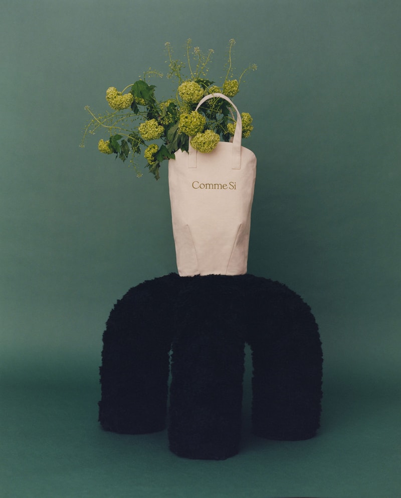 comme si say it with flowers campaign korean asian american tote bag