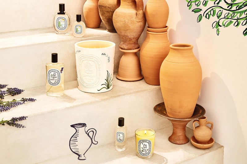 diptyque summer 2021 perfume scent fragrance citronelle candle vinaigre de toilette ilio