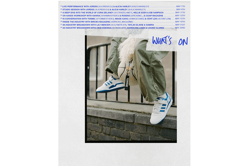 DJ Jordss Alicai Harley adidas Originals forum lo sneaker footwear fashion streetwear music event open forum 