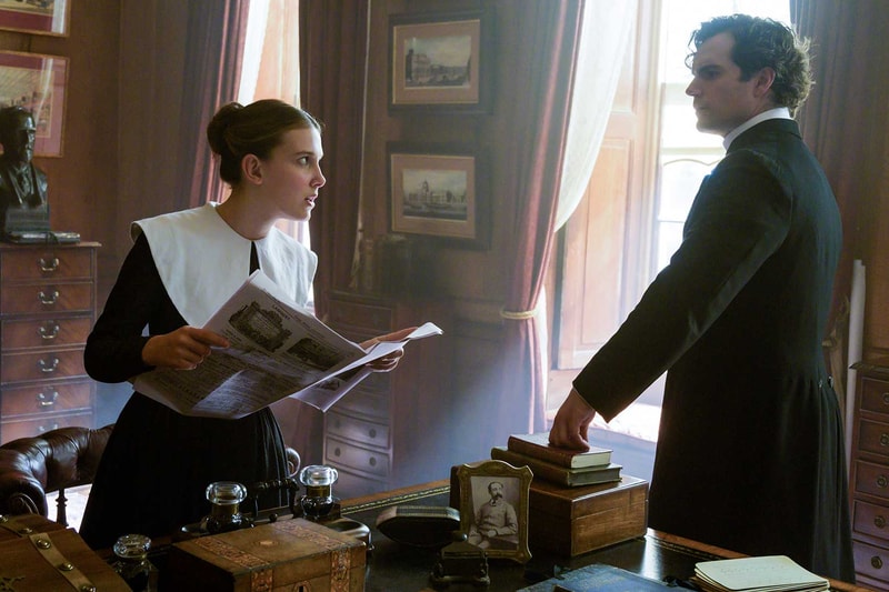 Millie Bobby Brown Henry Cavill Enola Holmes Sequel Netflix Movie Actors
