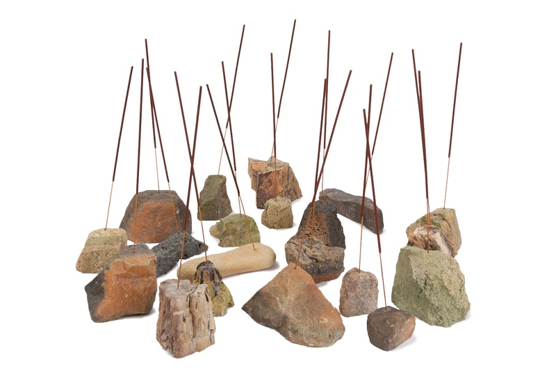 f miller jam earth incense burner holder home decor collection rocks