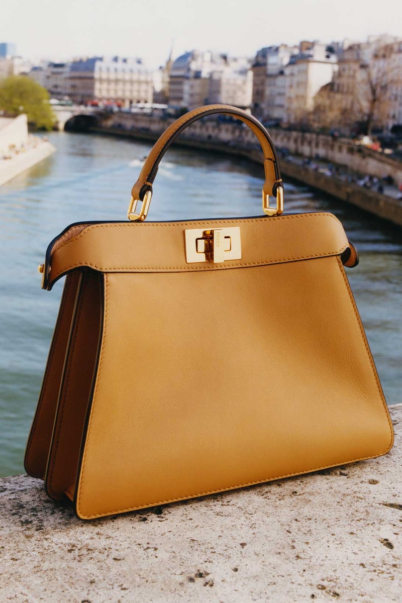 fendi peekaboo iseeu small handbags collection accessories tan brown