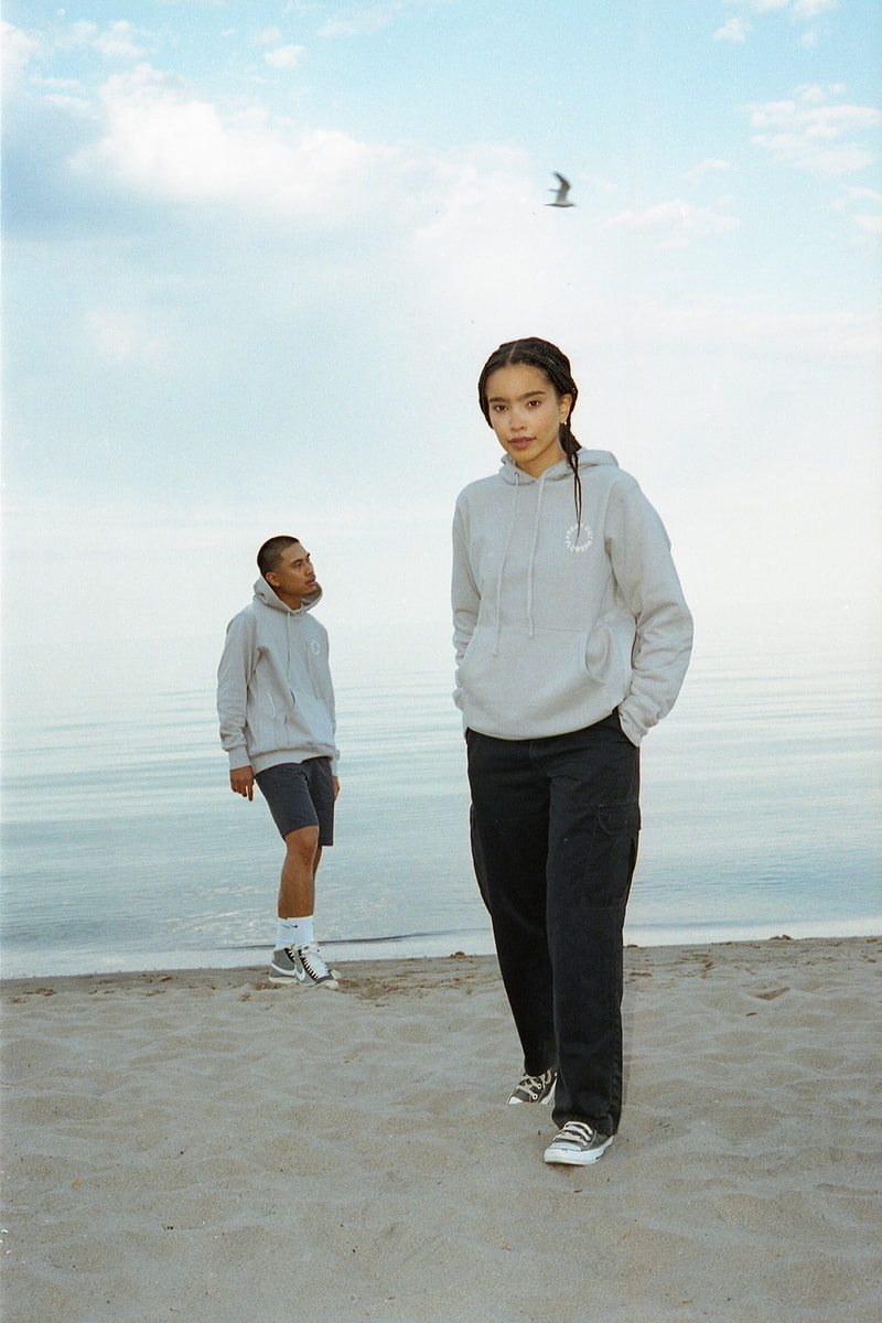 fresh cut flowers summer collection french terry hoodie