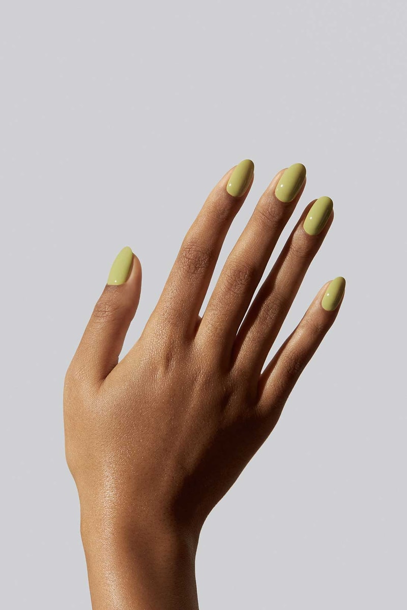 gelcare spring summer nail polish collection olive green