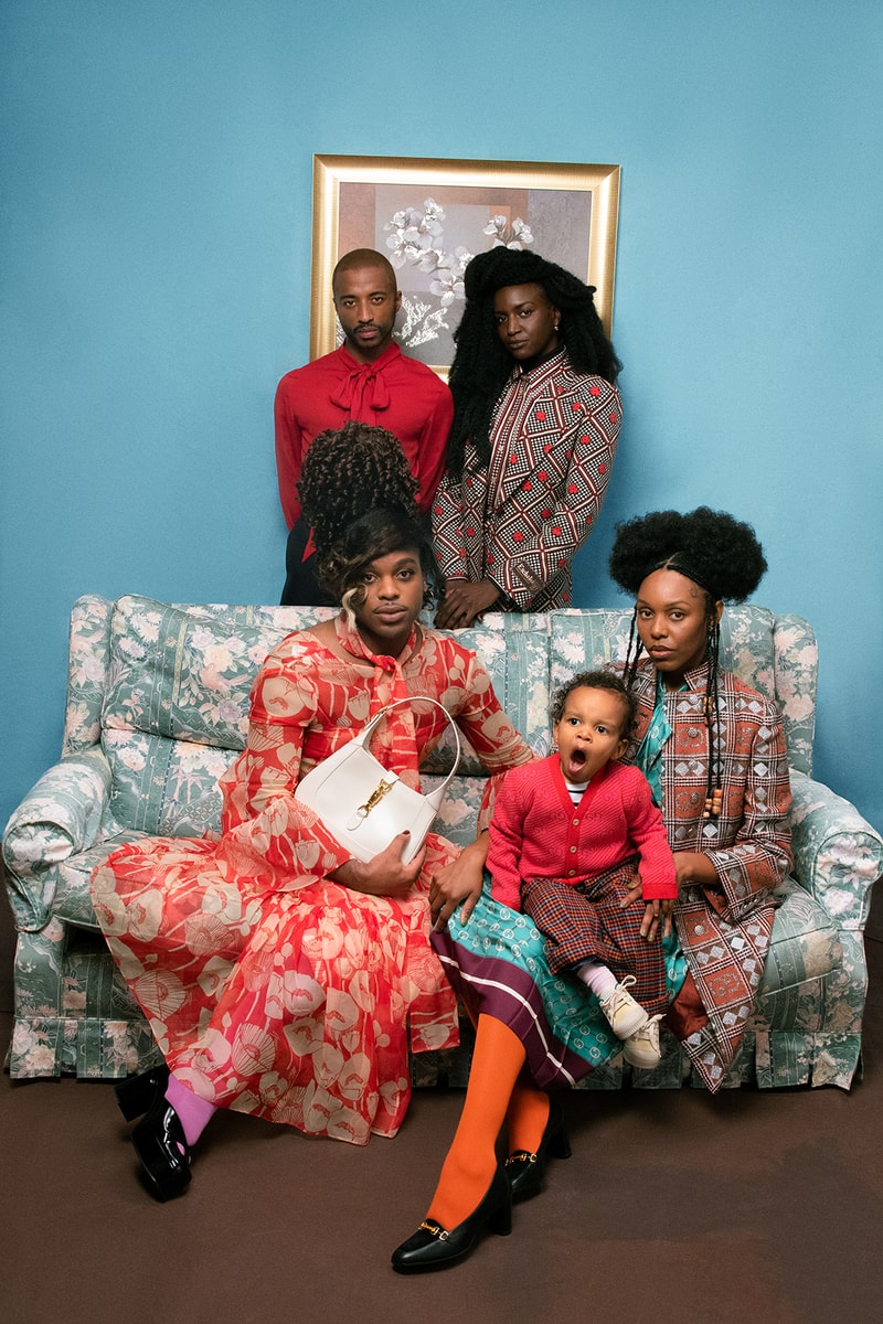 gucci a vibe called tech roundtable to me you are beloved campaign collaboration black british community designer handbags