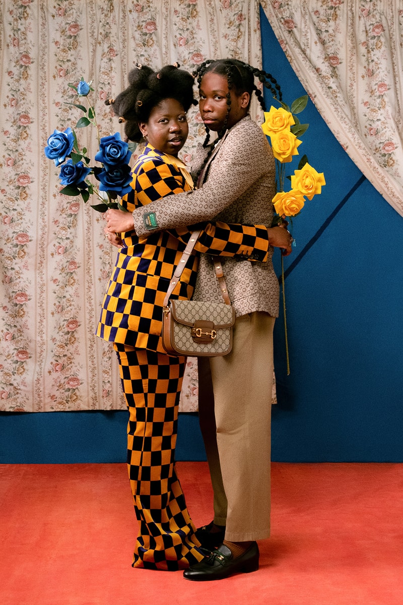 gucci a vibe called tech roundtable to me you are beloved campaign collaboration black british community designer handbags