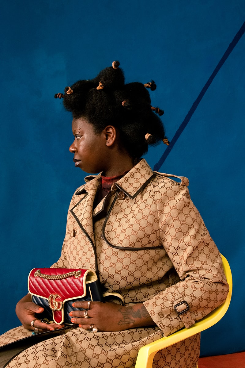 gucci a vibe called tech roundtable to me you are beloved campaign collaboration black british community designer handbags