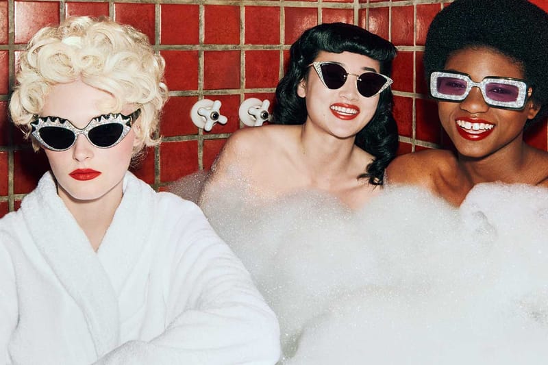 Gucci Debuts Crystal-Studded "Hollywood Forever" Eyewear Collection
