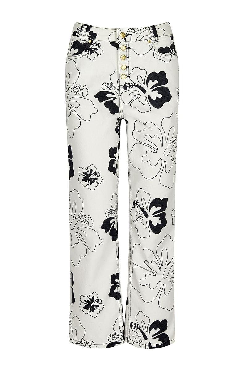 house of sunny spring summer ss21 pure shore collection floral pants trousers