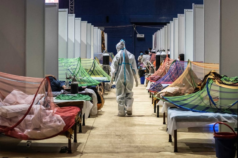 India COVID-19 Coronavirus Crisis Surge Health Center New Delhi