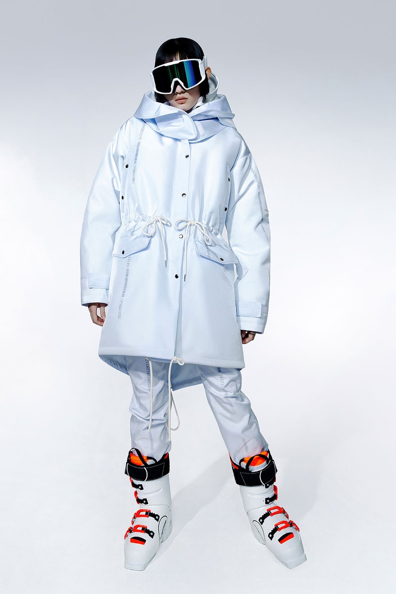 kanghyuk hyosung korean designer skiwear sustainable recycled airbags parkas jackets
