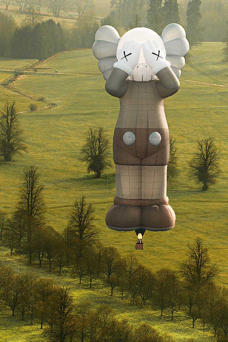 KAWS:HOLIDAY UK United Kingdom Hot-Air Balloon Art COMPANION