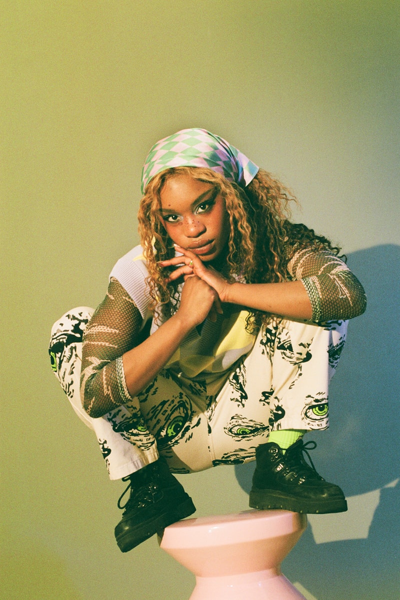 lazy oaf 2001 collection campaign pants vest boots