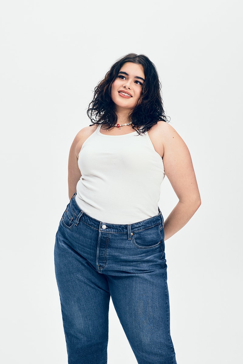 Levi's 501 Originals Jeans Campaign Barbie Ferreira Tank Top