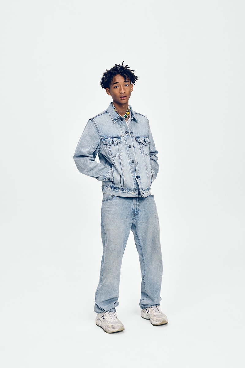 Levi's 501 Originals Jeans Campaign jaden Smith Jacket Shoes