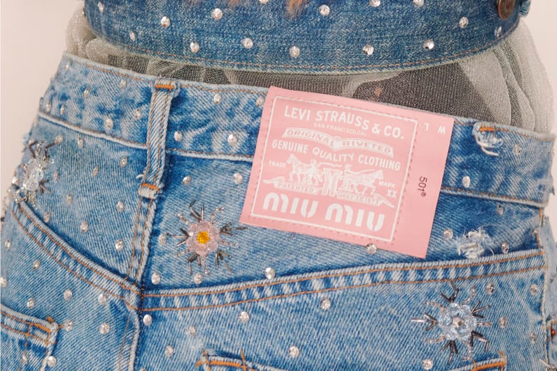 Miu Miu Reworks Vintage Levi's Denim Pieces in Latest Collaboration