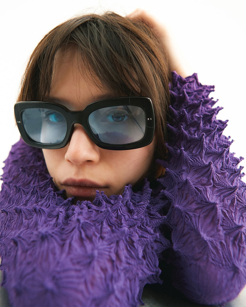 lexxola antonio sunglasses black frames blue tinted