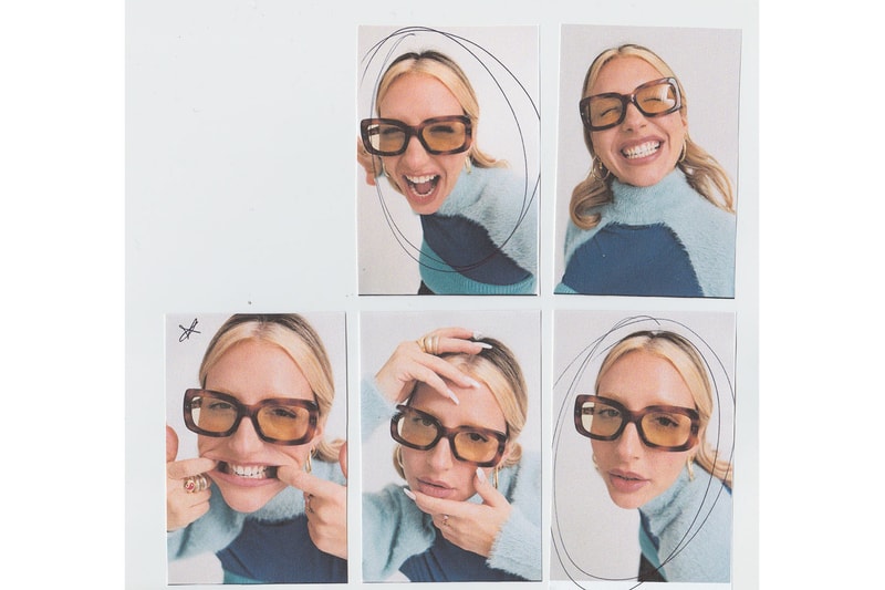lexxola antonio sunglasses black frames orange tinted film photography