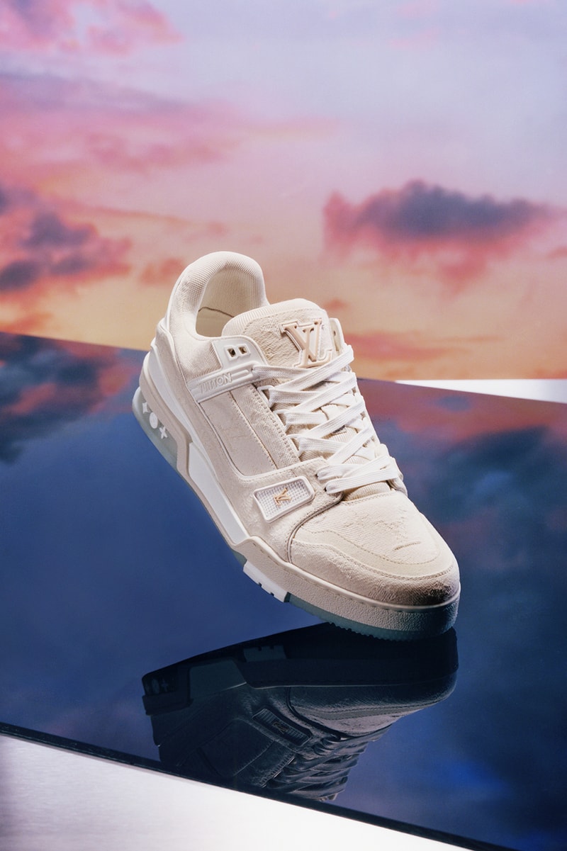 louis vuitton lv trainers sneakers footwear virgil abloh white