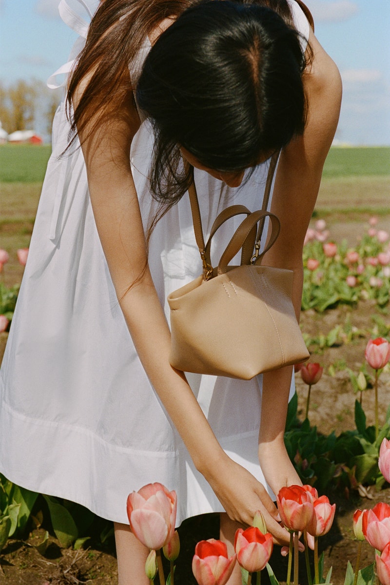 Mansur Gavriel Tulipano Mini Bag Pink