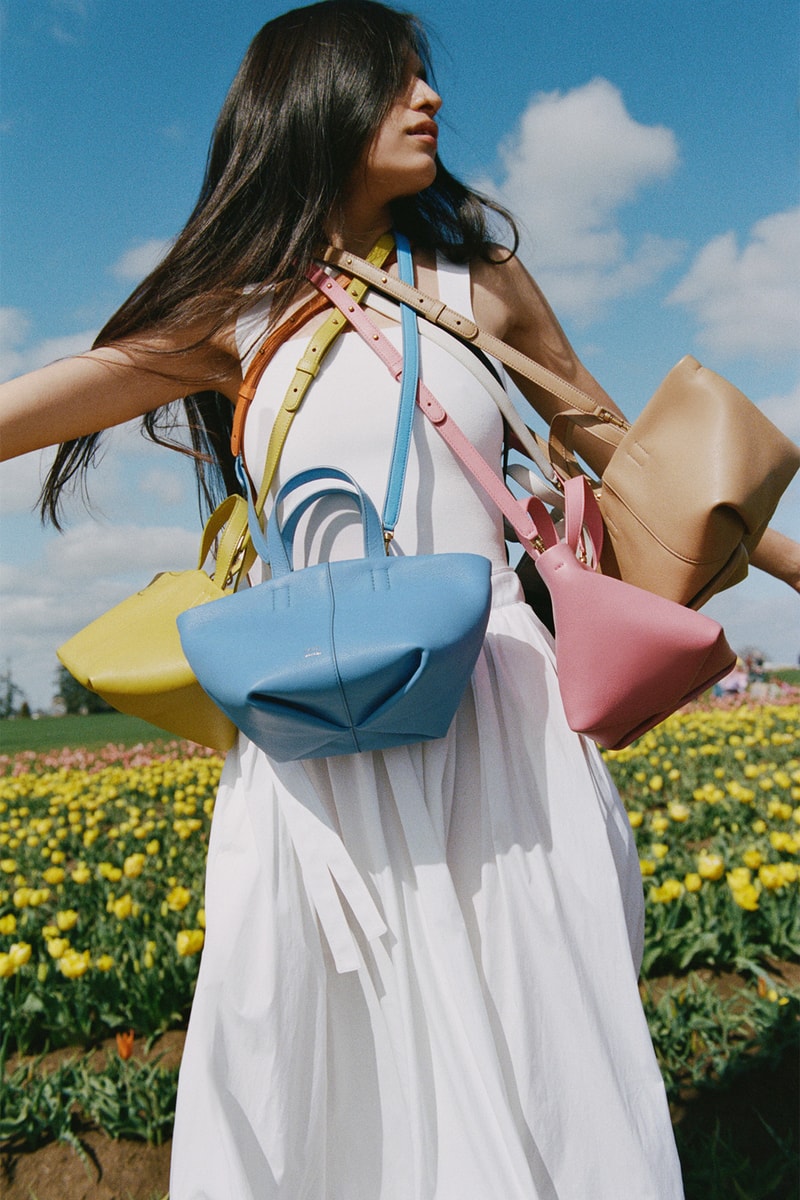 Mansur Gavriel Tulipano Mini Bag Pink