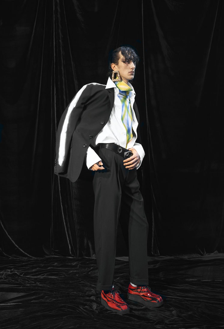 marni fall winter collection lookbook romanticism coats suits accessories handbags shoes 