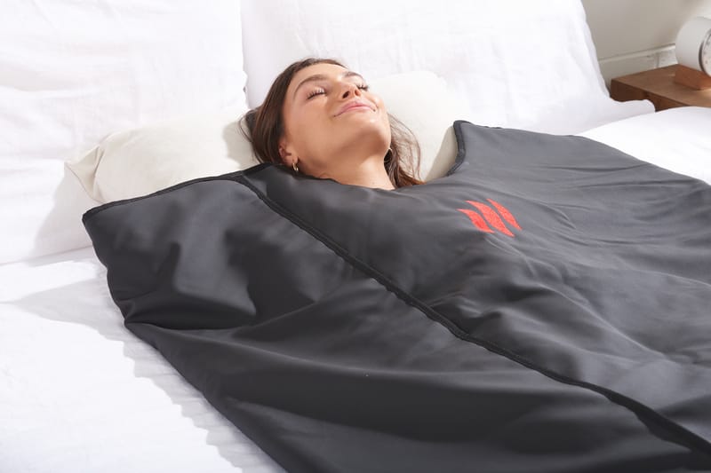 I Tried an Infrared Sauna Blanket—Here's What I Think of the Sweaty Health Trend