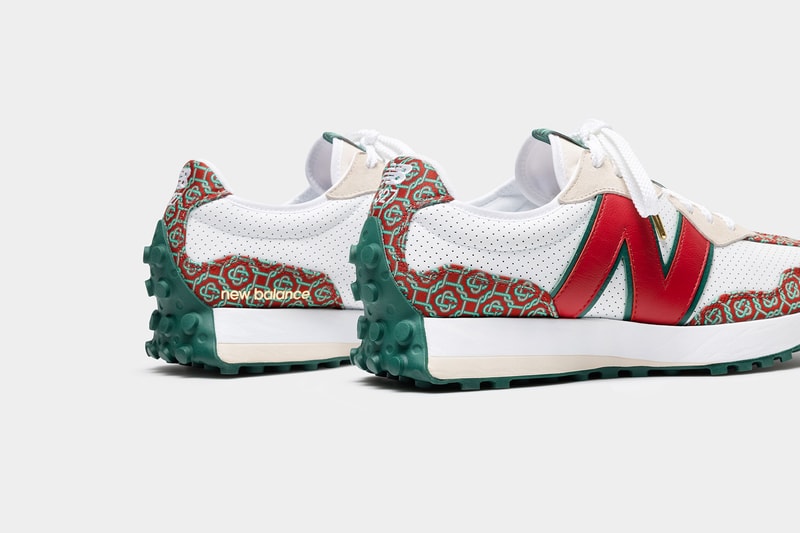 new balance casablanca collaboration sneakers 327 heels